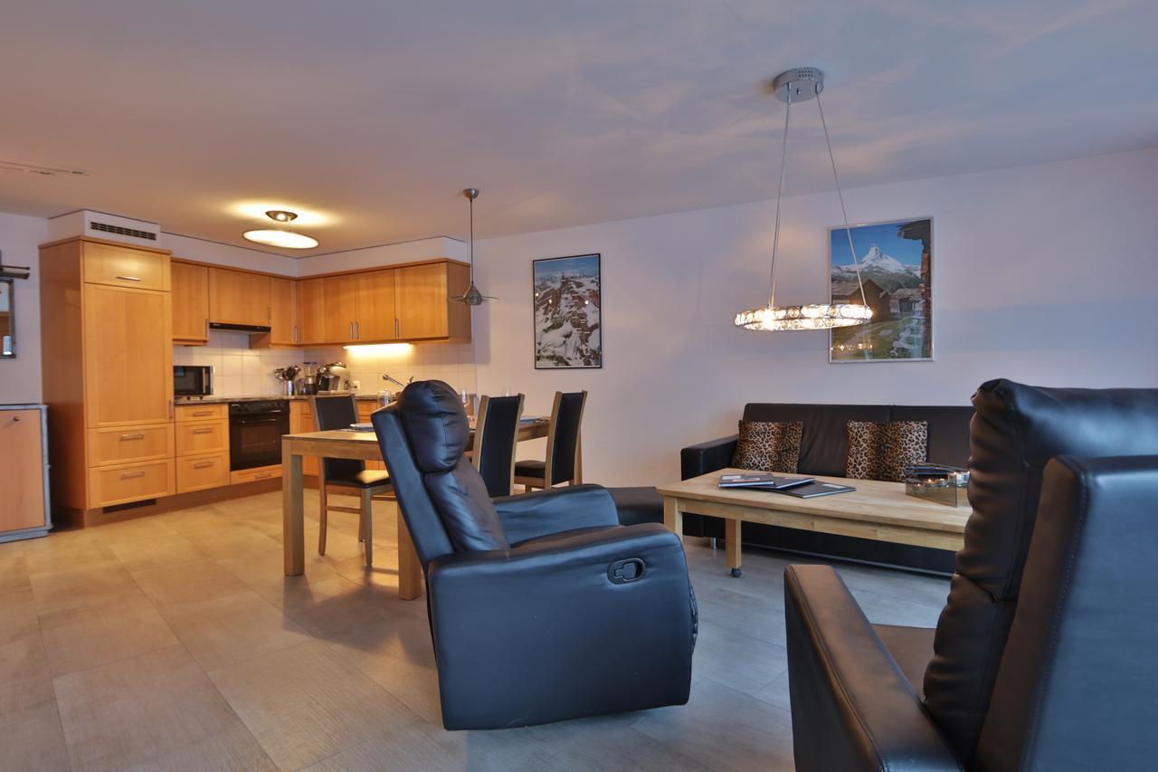 Ferienwohnung Steinmattstrasse Церматт Экстерьер фото